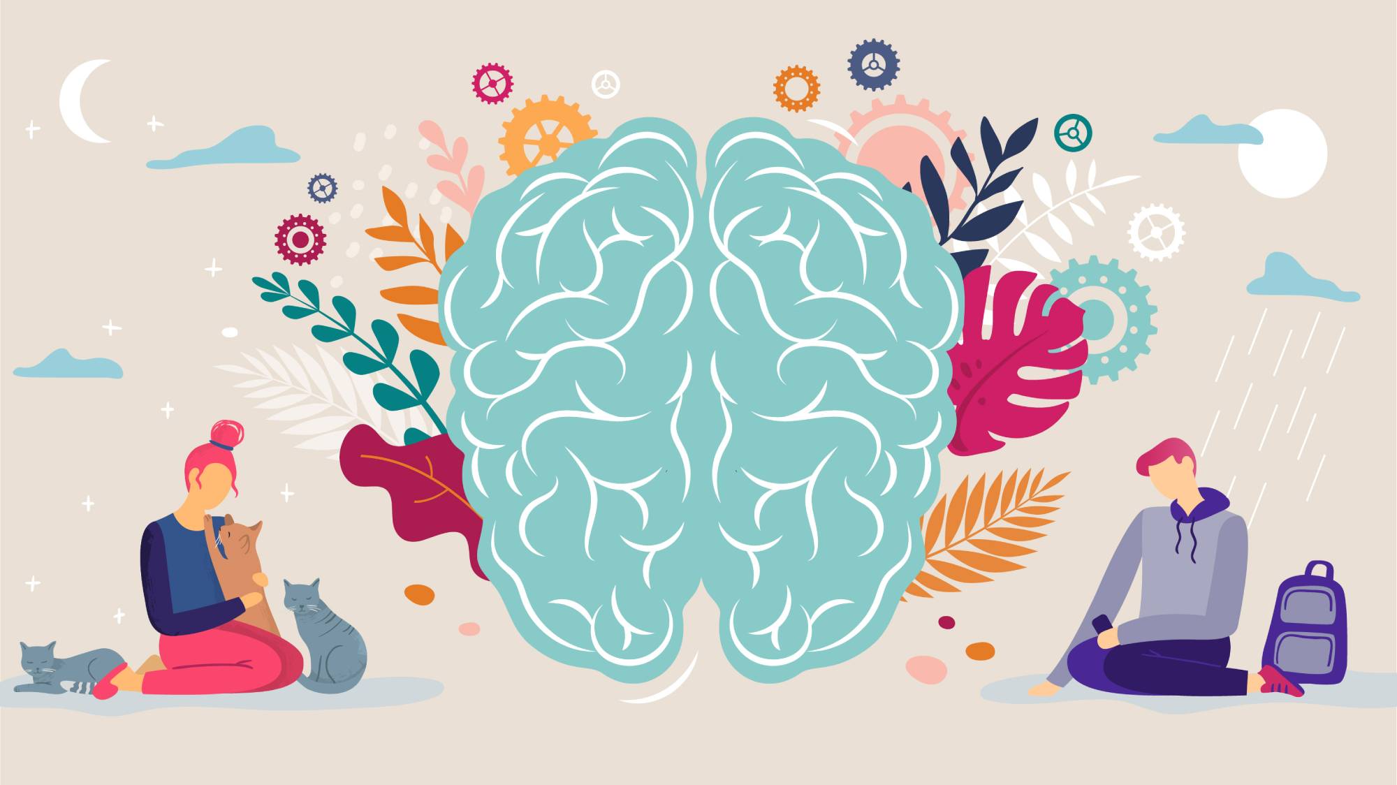 5 pasos para el bienestar mental